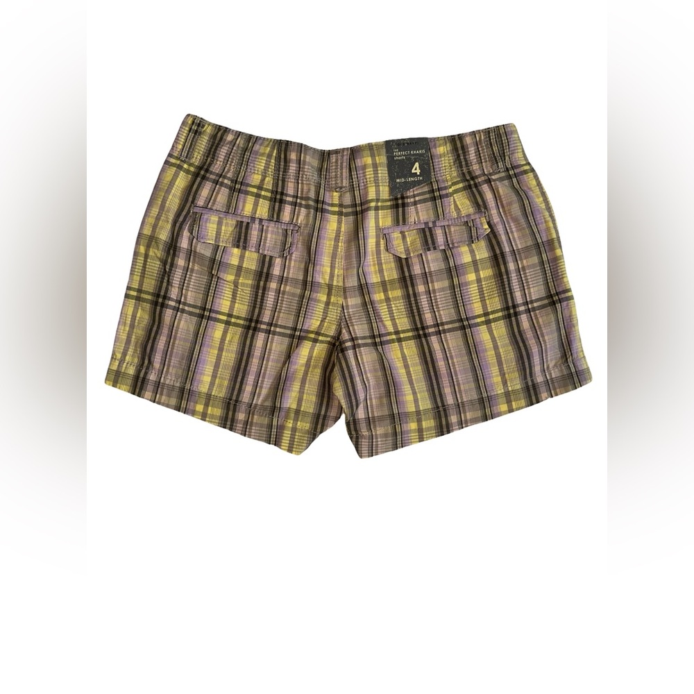 Plaid Women's Shorts - Picture 2 of 2